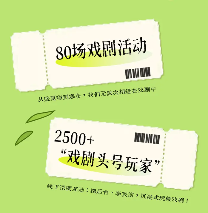 2025年東城區戲劇普及交流專案“劇匯生活”回顧 | 80場活動解鎖戲劇的N種開啟方式