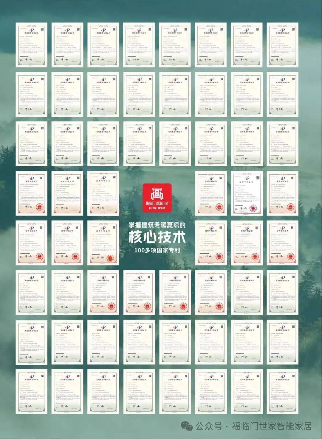 【福榮譽】福臨門恆溫門窗榮登2025年度中國門窗企業一線品牌TOP10