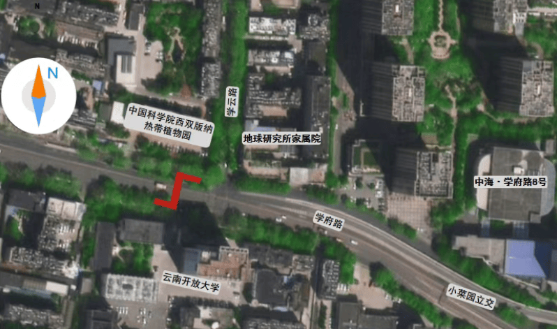 五華區將在雲南開放大學門口西側新增一座天橋