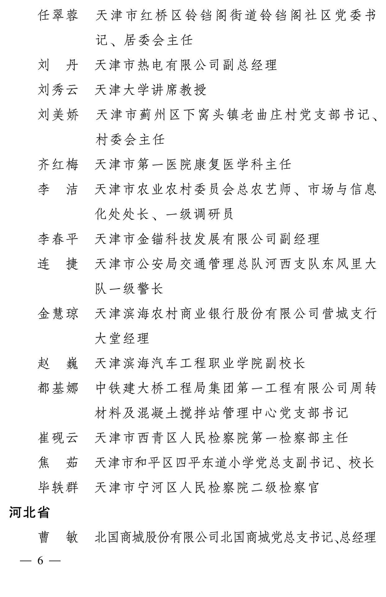 598名女性獲全國三八紅旗手稱號，全名單如下