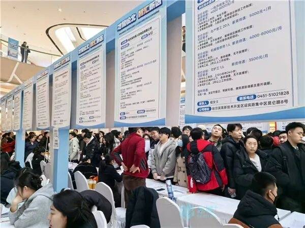 超5000個崗位 哈爾濱新區專場招聘會廣攬英才