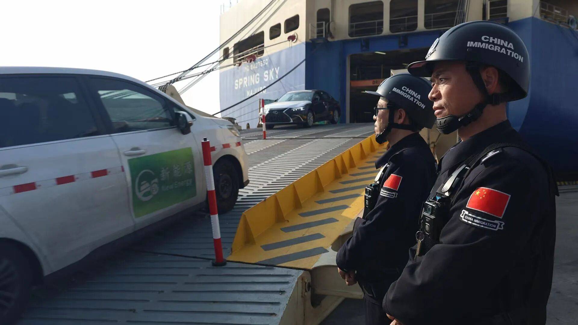 出口反超進口！麻涌新沙港護航“中國智造”汽車出海