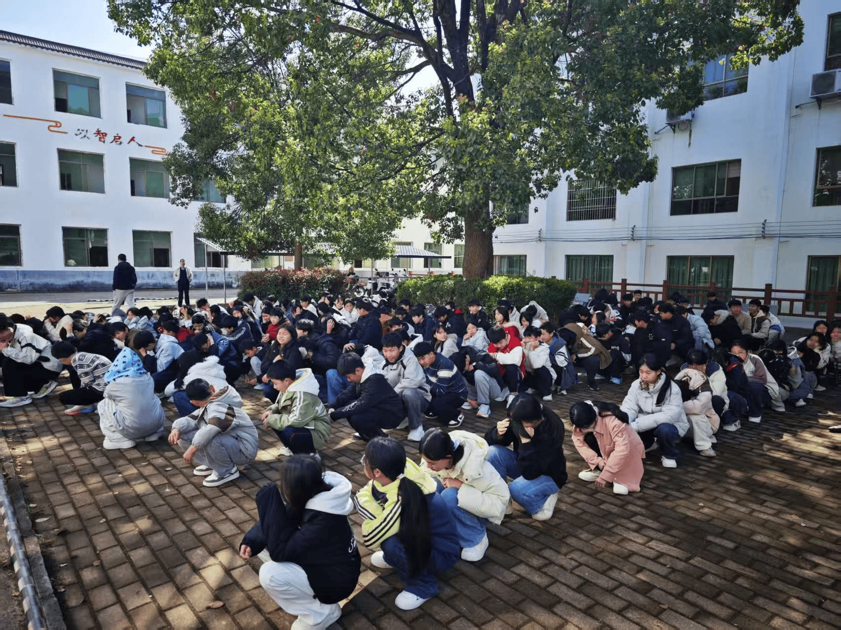 尋烏縣澂江中學成功舉辦2026年春季消防應急疏散演練