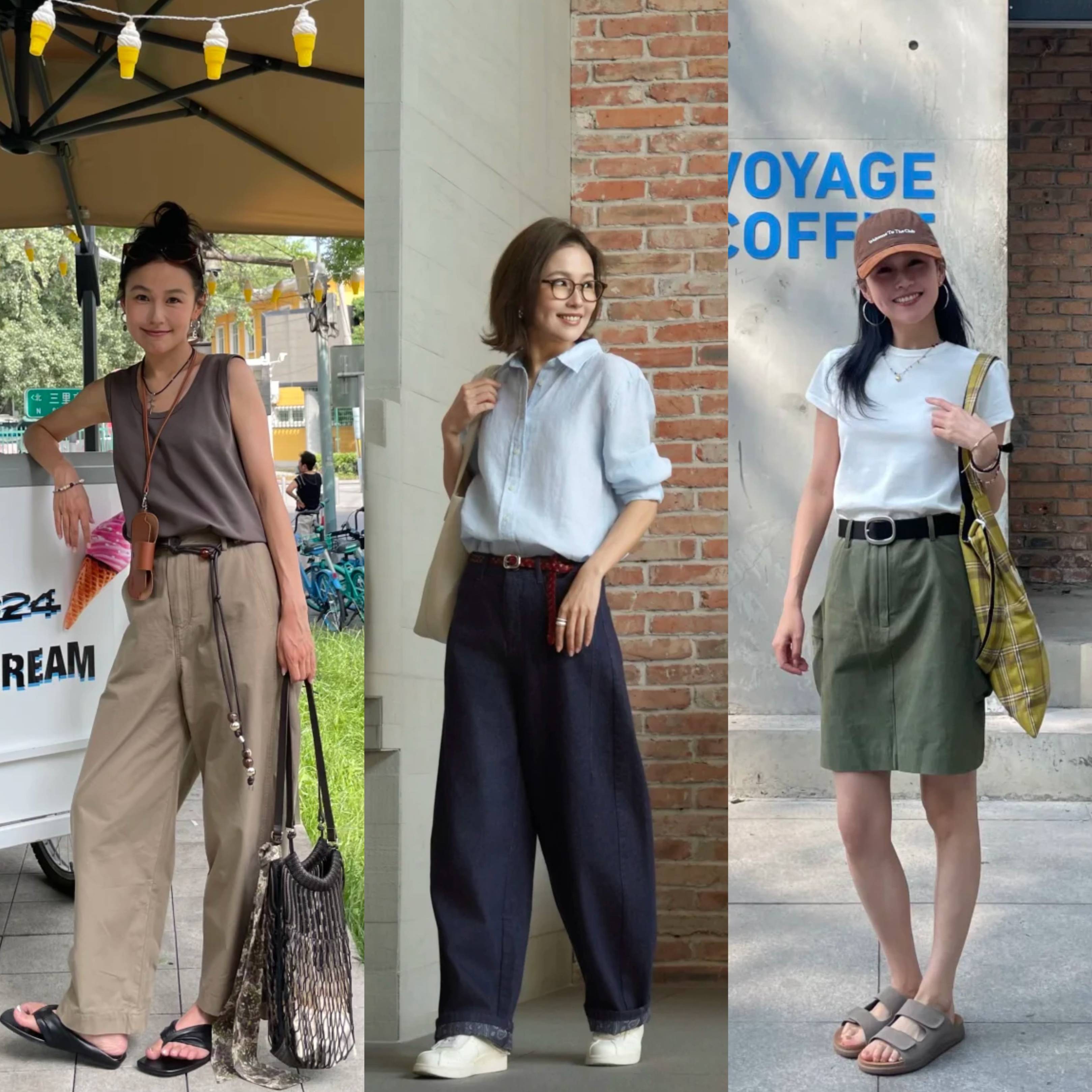 40歲女性的初夏穿搭，鬆弛感才是最高階的精緻