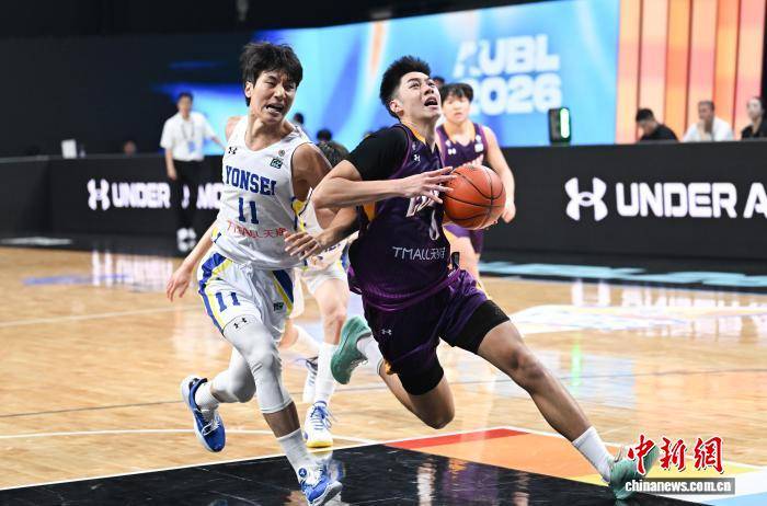 浙江杭州：亞洲大學生籃球聯賽激戰正酣