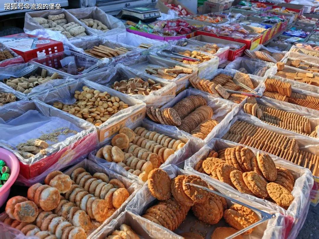 原創東北“大集”必買的5大美食，濃濃的“年味兒”，孩子的“天堂”