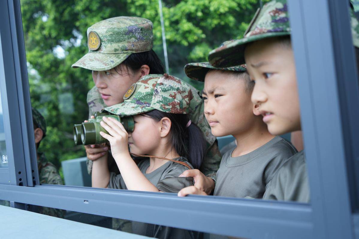 國防教育夏令營 軍營課堂見證軍娃別樣成長