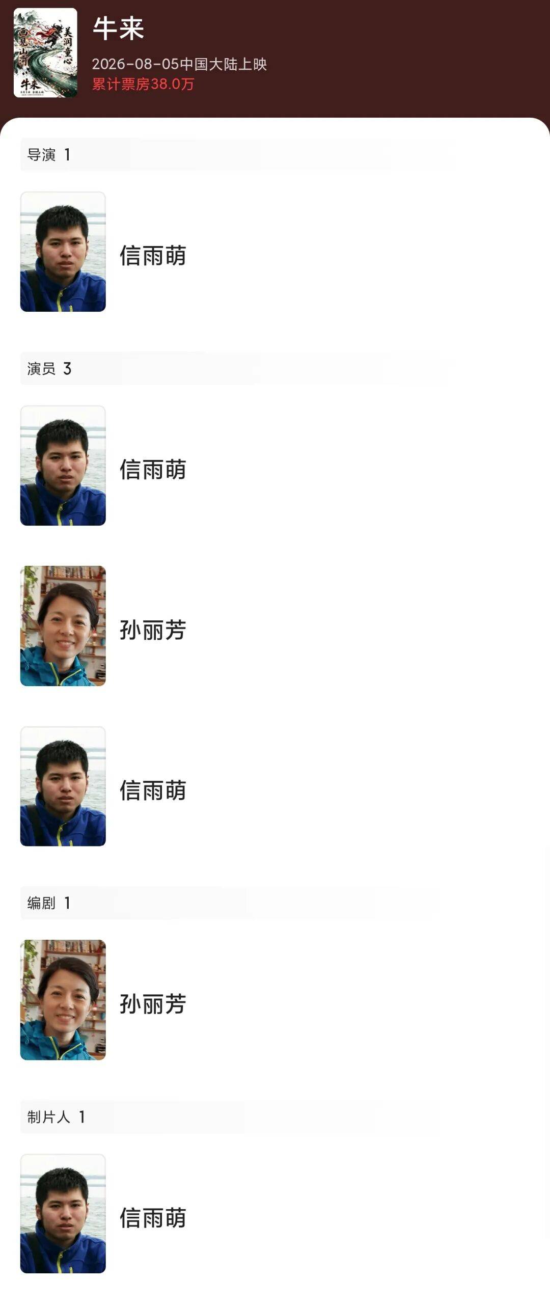 2人用裝修公司拍的“爛片”，票房狂飆45萬！網友：股民把牛字買成了票